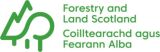 The organisation logo for Forestry and Land Scotland