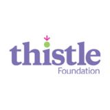 The organisation logo for Thistle Foundation