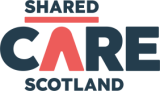 The organisation logo for Shared Care Scotland