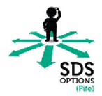 The organisation logo for SDS Options Fife
