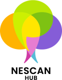 The organisation logo for NESCAN Hub
