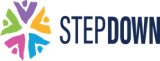 The organisation logo for Stepdown Community Services