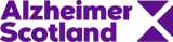 The organisation logo for Alzheimer Scotland