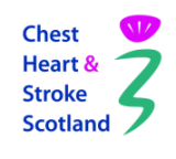 The organisation logo for Chest Heart & Stroke Scotland