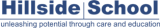 The organisation logo for Hillside School