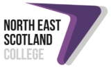 The organisation logo for North East Scotland College