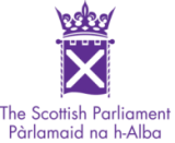 The organisation logo for The Scottish Parliament