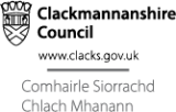 The organisation logo for Clackmannanshire Council