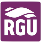 The organisation logo for RGU