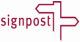The organisation logo for Signpost Recovery