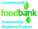 The organisation logo for Levenmouth Foodbank Community Support Project