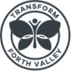 The organisation logo for Transform Forth Valley