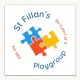The organisation logo for St. Fillan's Playgroup
