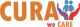 The organisation logo for CURA