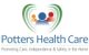 The organisation logo for Potters Health Care