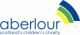 The organisation logo for Aberlour Child Care Trust