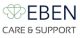 The organisation logo for Eben Care and Support