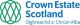 The organisation logo for Crown Estate Scotland