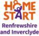 The organisation logo for Home-Start Renfrewshire and Inverclyde