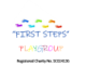 The organisation logo for First Steps Playgroup