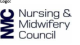 The organisation logo for Nursing & Midwifery Council