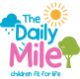 The organisation logo for The Daily Mile