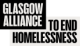 The organisation logo for Glasgow Alliance to End Homelessness