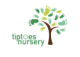 The organisation logo for Tiptoes Nursery