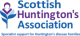 The organisation logo for Scottish Huntington's Association