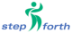 The organisation logo for Step Forth
