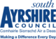The organisation logo for South Ayrshire Council