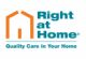 The organisation logo for Right at Home Dundee, Angus and North Fife