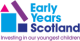 The organisation logo for Early Years Scotland