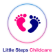The organisation logo for Little Steps Childcare