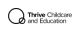 The organisation logo for Thrive Childcare and Education