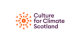 The organisation logo for Culture for Climate Scotland