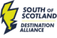 The organisation logo for South of Scotland Destination Alliance