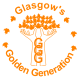 The organisation logo for Glasgow's Golden Generation