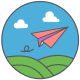 The organisation logo for Flying Colours Nursery, Barnton