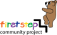 The organisation logo for First Step Nursery