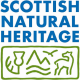 The organisation logo for Scottish Natural Heritage