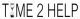 The organisation logo for Time 2 Help