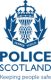 The organisation logo for Police Scotland