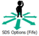 The organisation logo for Self Directed Support Options (Fife)