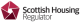 The organisation logo for Scottish Housing Regulator