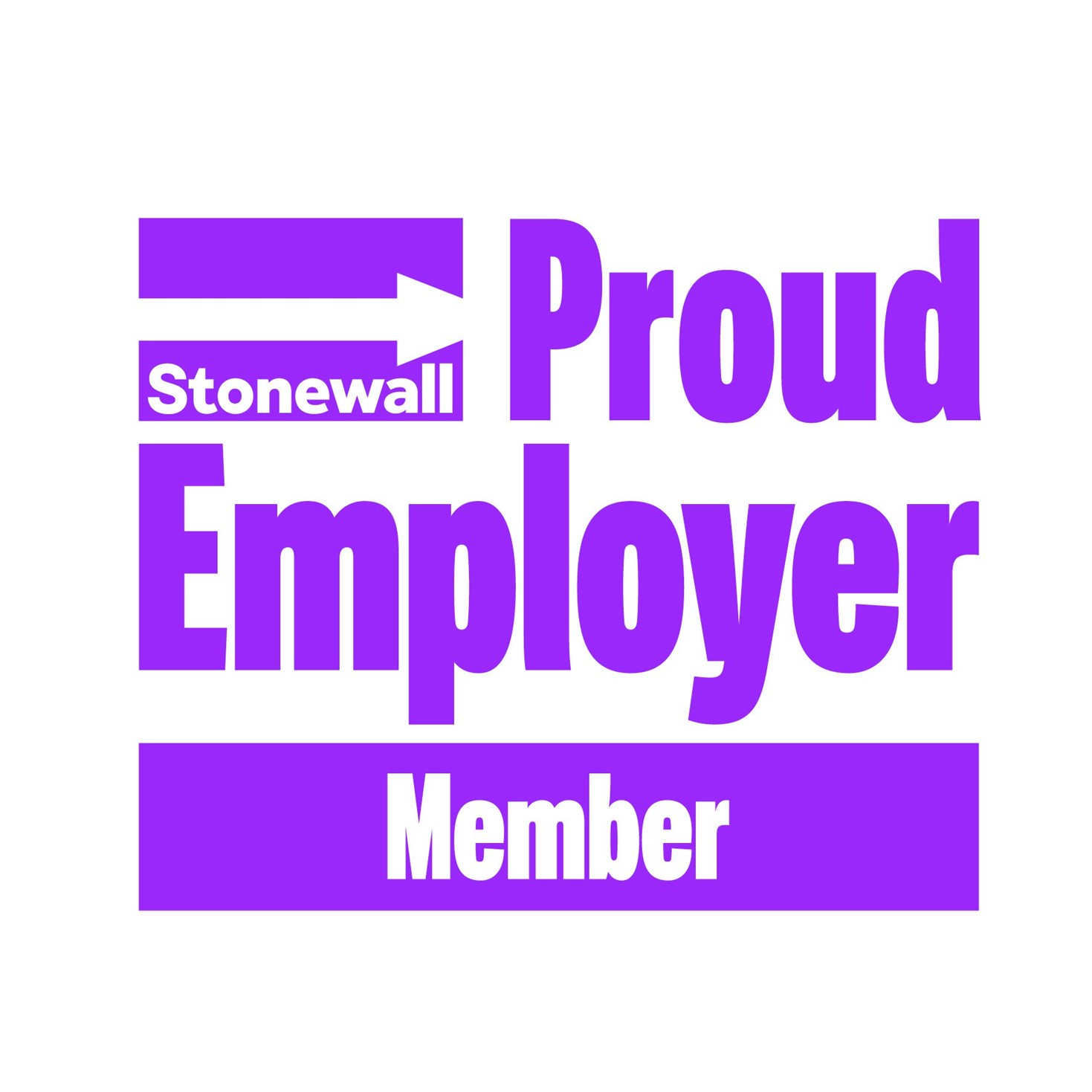 stonewall proud employer logo